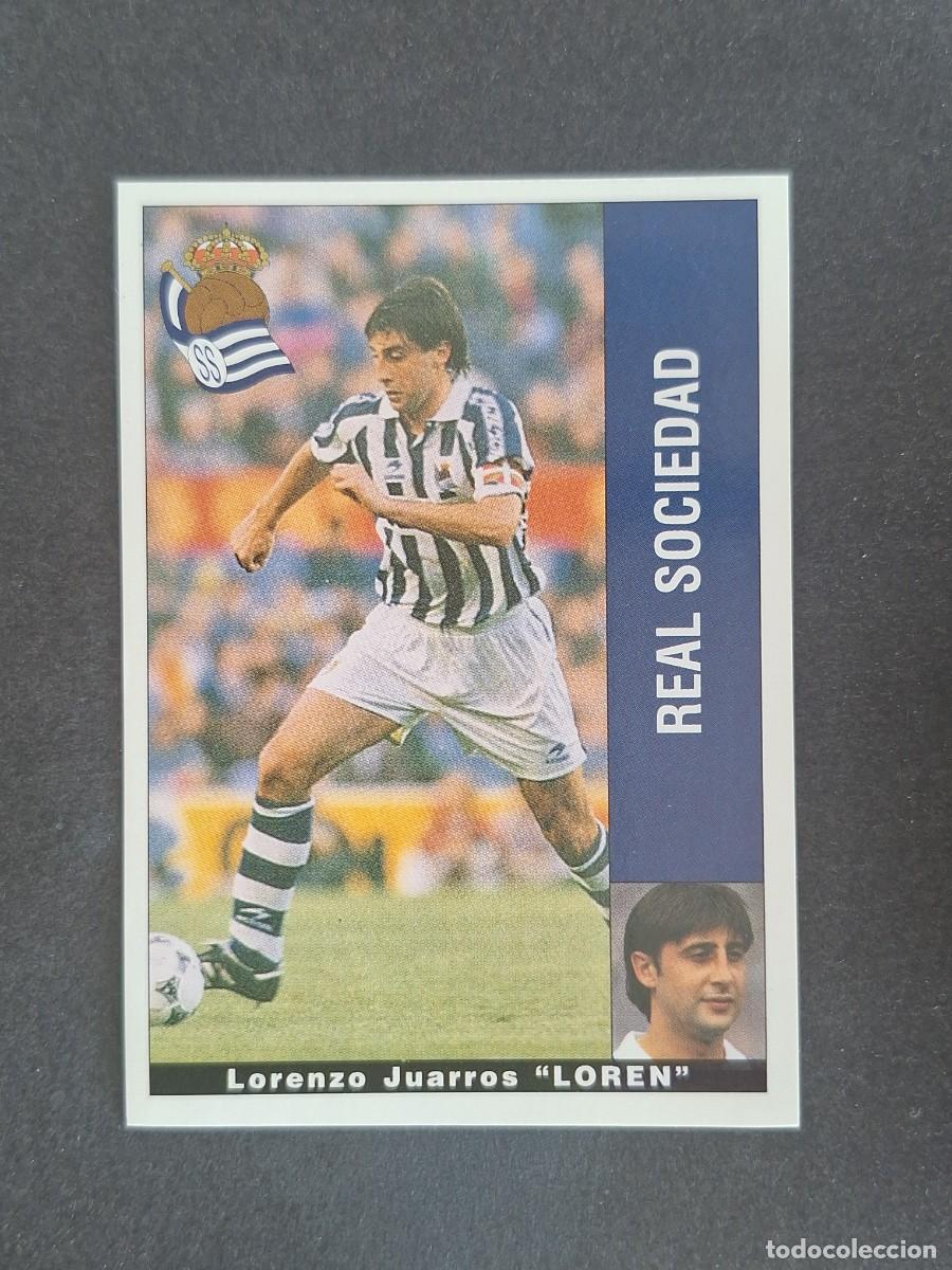 Cromos de f&uacute;tbol: L2 LOREN REAL SOCIEDAD PANINI LIGA 1995 1996 95 96 NUNCA PEGADO SIN PEGAR
