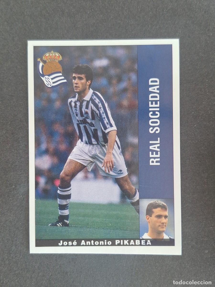 Cromos de f&uacute;tbol: L2 PIKABEA REAL SOCIEDAD PANINI LIGA 1995 1996 95 96 NUNCA PEGADO SIN PEGAR