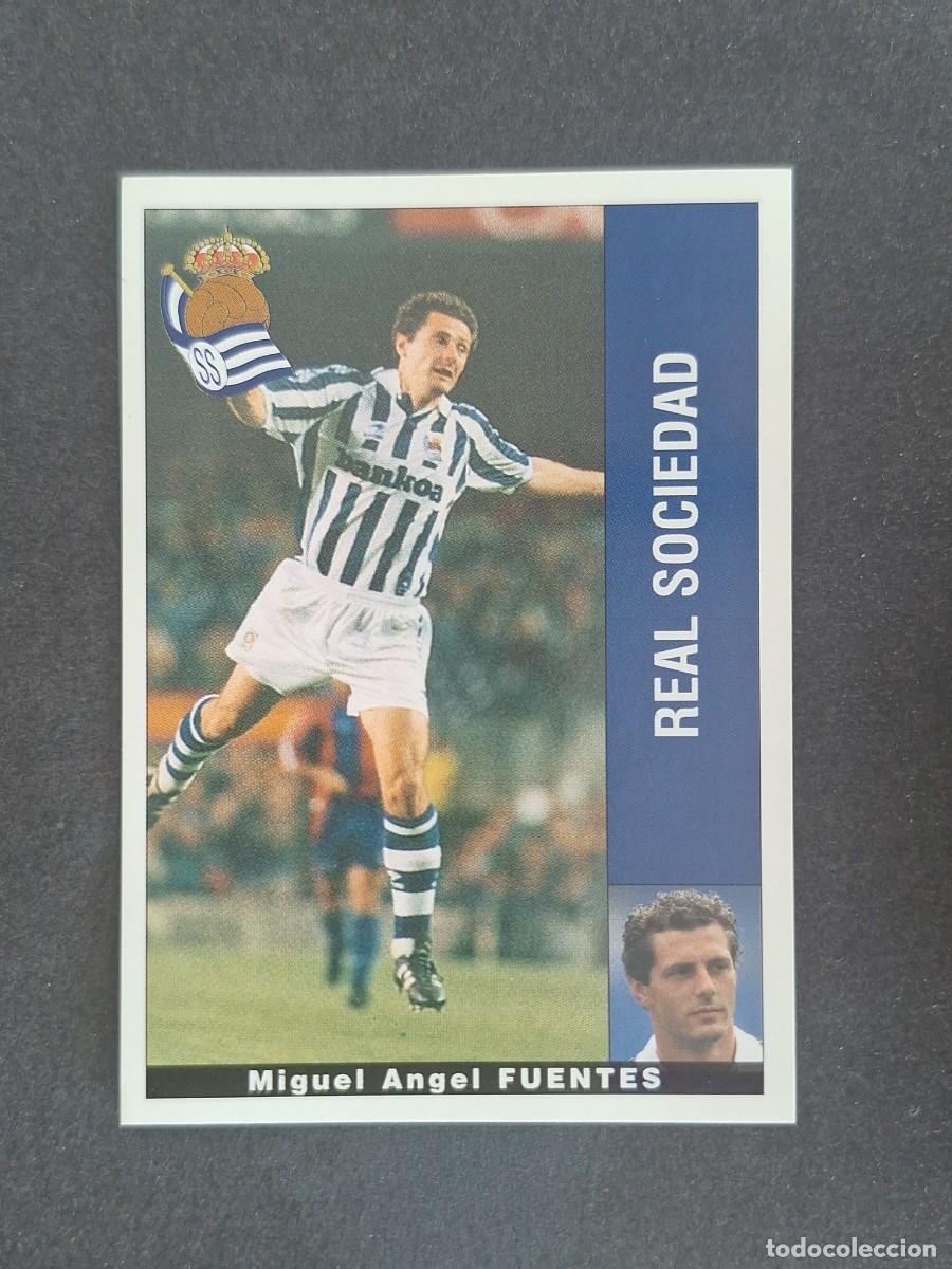 Cromos de f&uacute;tbol: L2 FUENTES REAL SOCIEDAD PANINI LIGA 1995 1996 95 96 NUNCA PEGADO SIN PEGAR