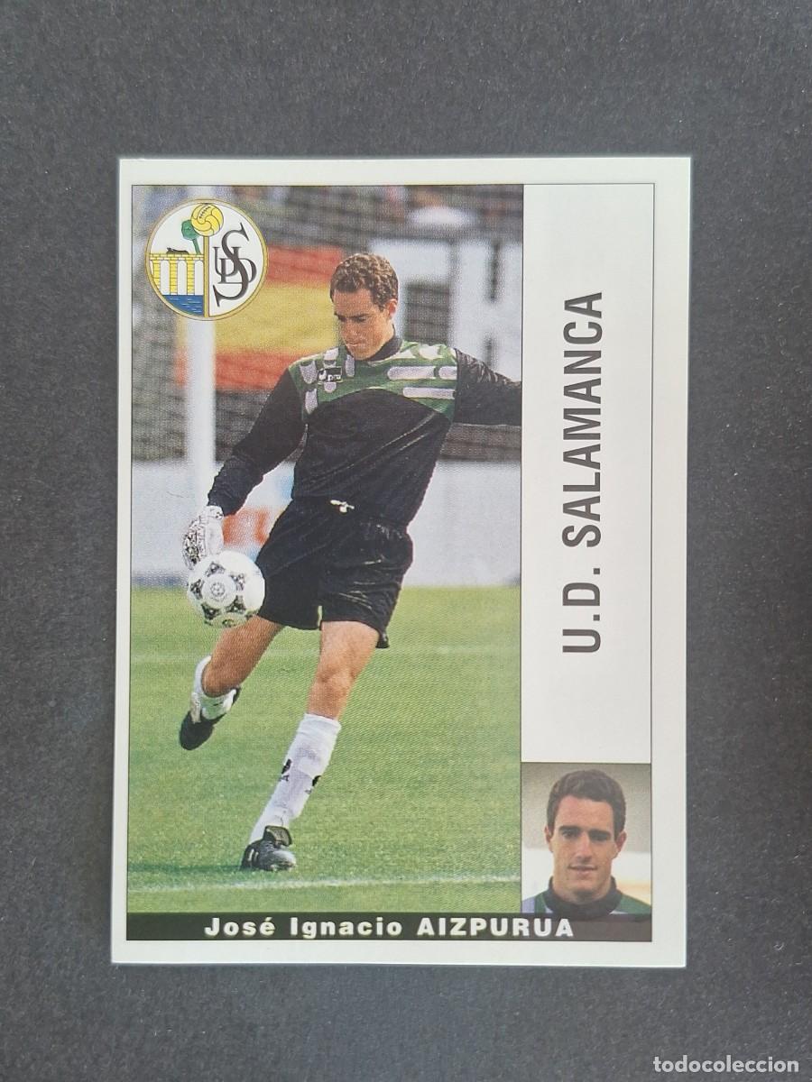 Cromos de f&uacute;tbol: L2 AIZPURUA U. D. SALAMANCA PANINI LIGA 1995 1996 95 96 NUNCA PEGADO SIN PEGAR