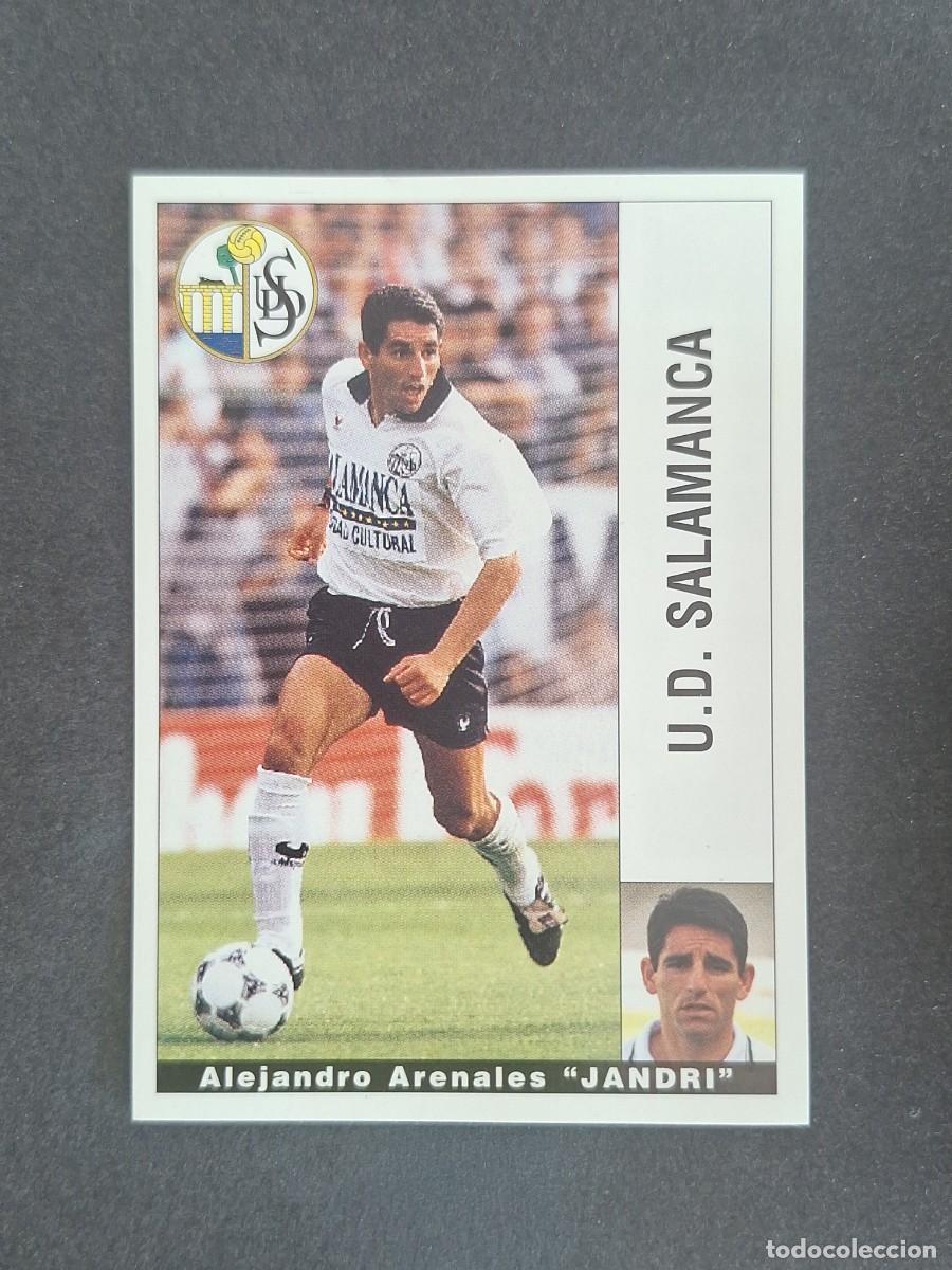 Cromos de f&uacute;tbol: L2 JANDRI U. D. SALAMANCA PANINI LIGA 1995 1996 95 96 NUNCA PEGADO SIN PEGAR