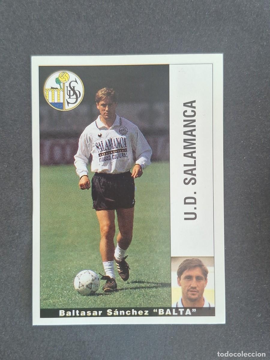 Cromos de f&uacute;tbol: L2 BALTA U. D. SALAMANCA PANINI LIGA 1995 1996 95 96 NUNCA PEGADO SIN PEGAR