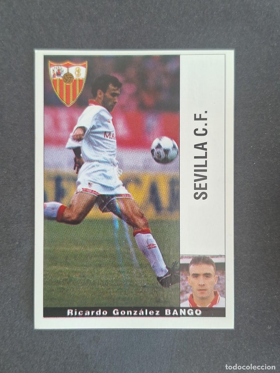 Cromos de f&uacute;tbol: L2 BANGO SEVILLA C. F. PANINI LIGA 1995 1996 95 96 NUNCA PEGADO SIN PEGAR