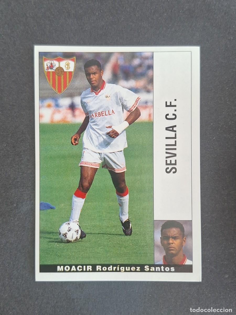 Cromos de f&uacute;tbol: L2 MOACIR SEVILLA C. F. PANINI LIGA 1995 1996 95 96 NUNCA PEGADO SIN PEGAR