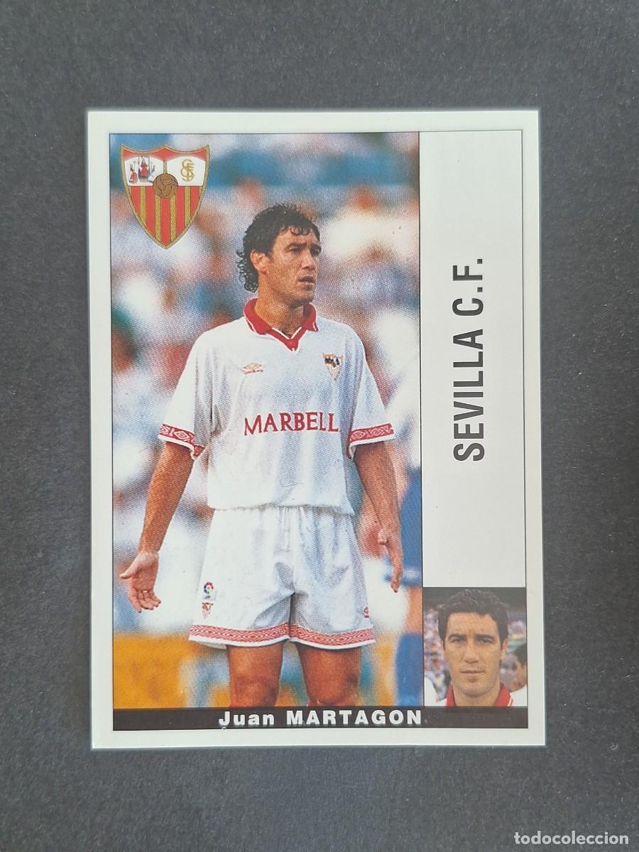 Cromos de f&uacute;tbol: L2 MARTAGON SEVILLA C. F. PANINI LIGA 1995 1996 95 96 NUNCA PEGADO SIN PEGAR