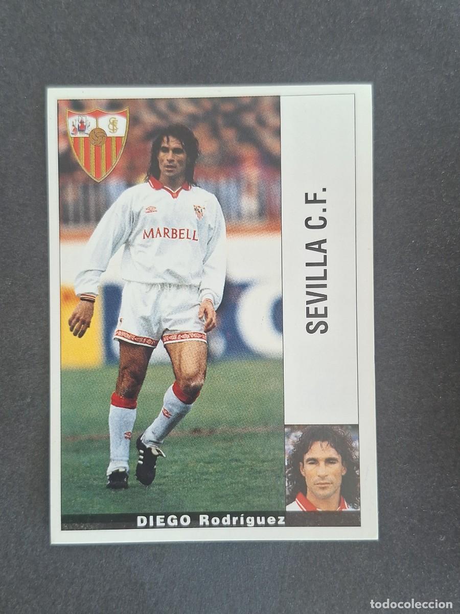Cromos de f&uacute;tbol: L2 DIEGO SEVILLA C. F. PANINI LIGA 1995 1996 95 96 NUNCA PEGADO SIN PEGAR