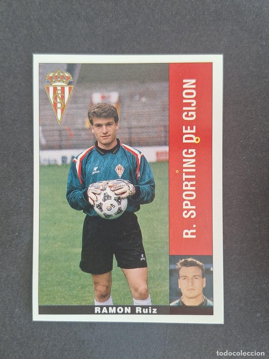 Cromos de f&uacute;tbol: L2 RAMON SPORTING DE GIJON PANINI LIGA 1995 1996 95 96 NUNCA PEGADO SIN PEGAR