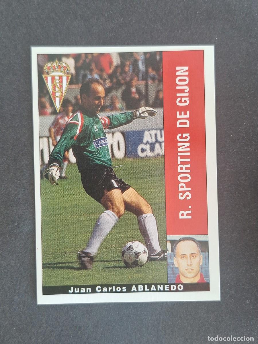 Cromos de f&uacute;tbol: L2 ABLANEDO SPORTING DE GIJON PANINI LIGA 1995 1996 95 96 NUNCA PEGADO SIN PEGAR