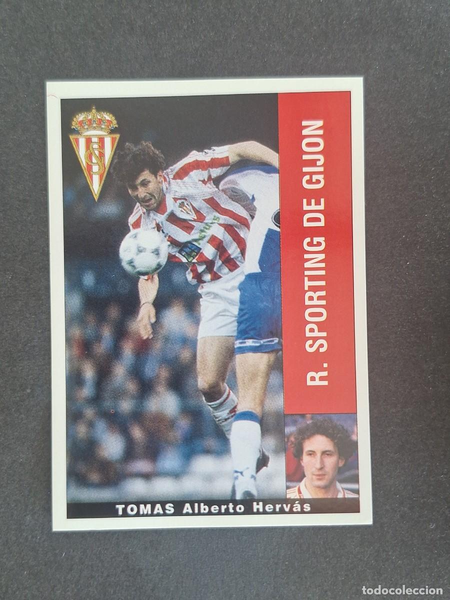 Cromos de f&uacute;tbol: L2 TOMAS SPORTING DE GIJON PANINI LIGA 1995 1996 95 96 NUNCA PEGADO SIN PEGAR
