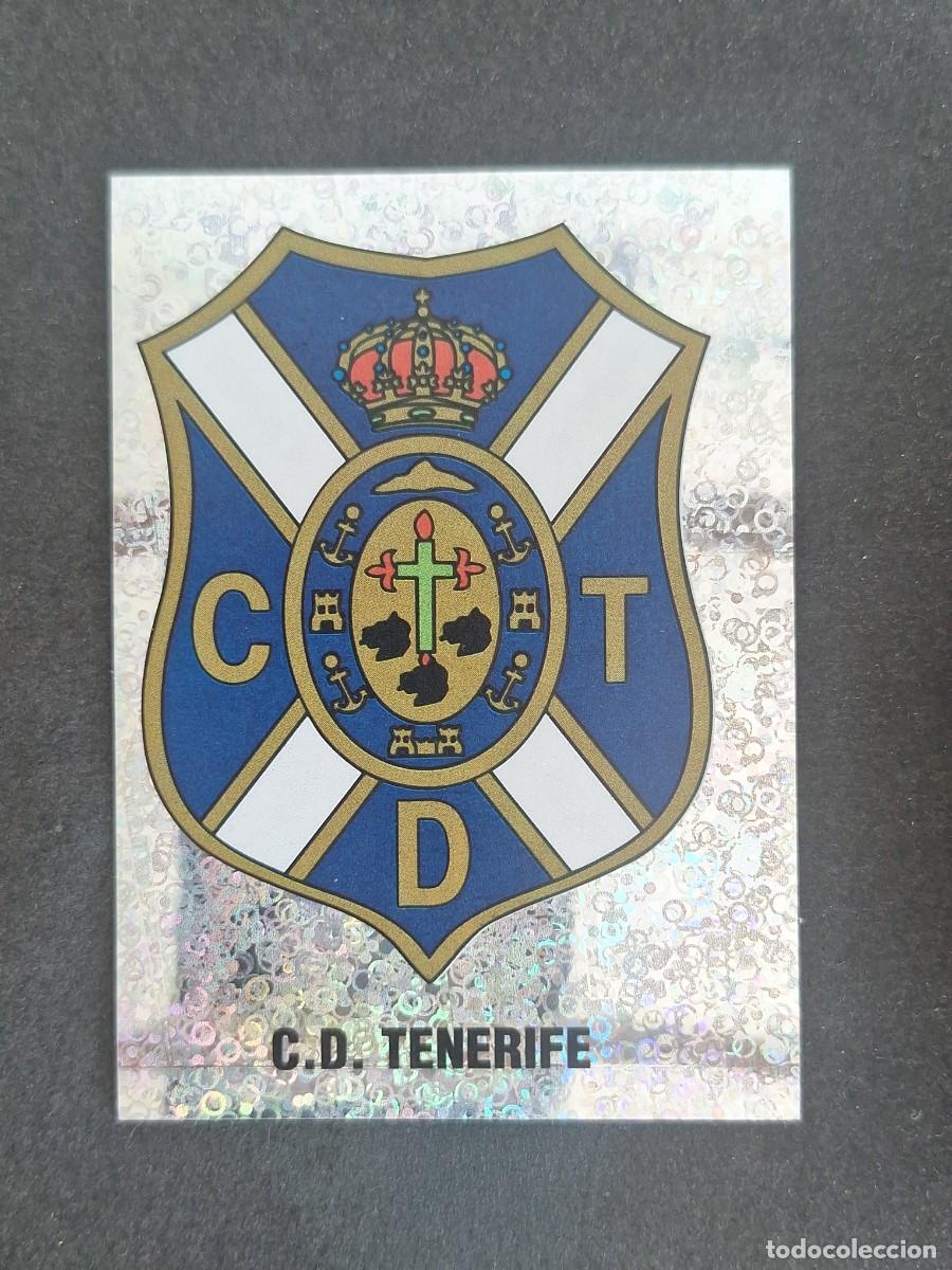 Cromos de f&uacute;tbol: L2 ESCUDO C. D. TENERIFE PANINI LIGA 1995 1996 95 96 NUNCA PEGADO SIN PEGAR