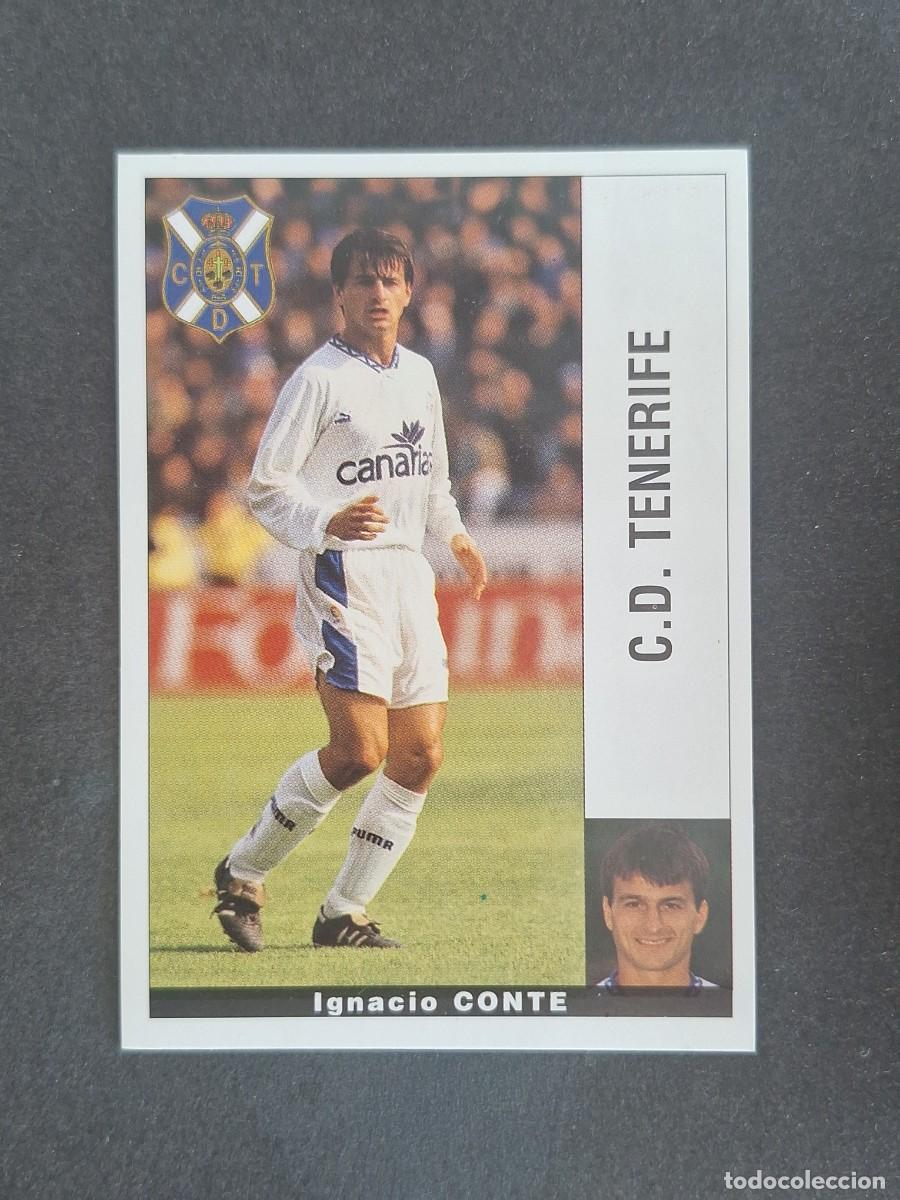 Cromos de f&uacute;tbol: L2 CONTE C. D. TENERIFE PANINI LIGA 1995 1996 95 96 NUNCA PEGADO SIN PEGAR