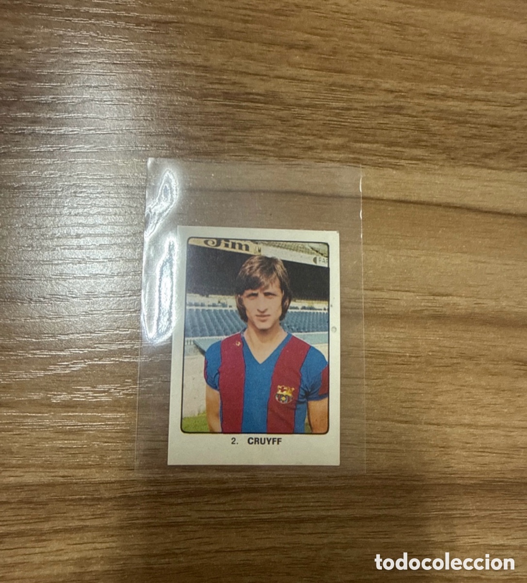 Cromos de f&uacute;tbol: 1974 JOHAN CRUYFF FC BARCELONA N&ordm; 2 KEISA SIN PEGAR