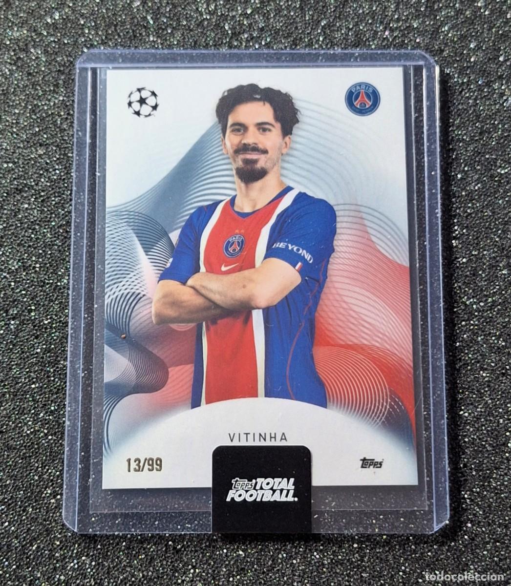 Cromos de f&uacute;tbol: Vitinha Paris Saint-Germain PSG Topps Total Football 13/99