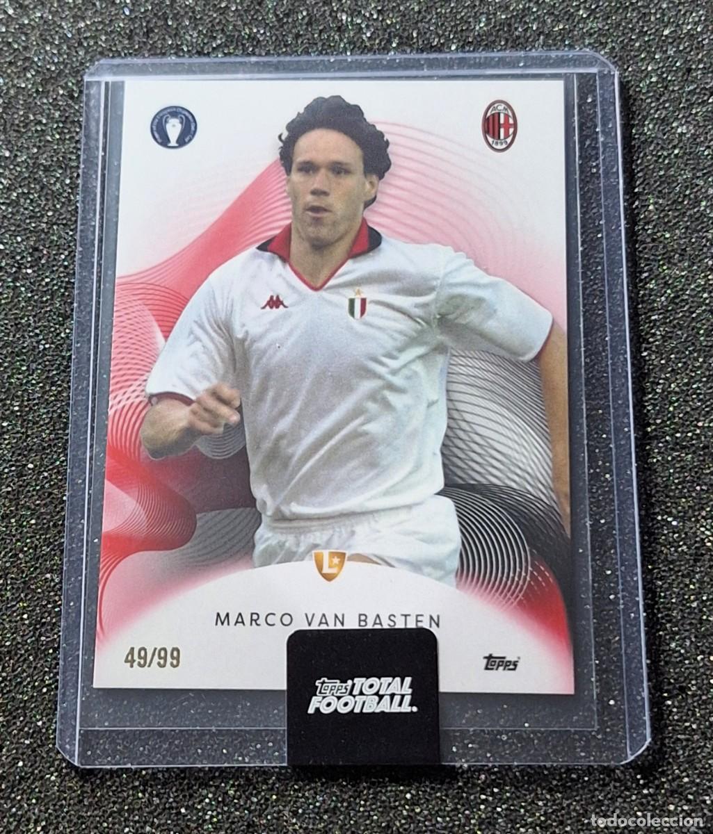 Cromos de f&uacute;tbol: Marco Van Basten AC Milan Topps Total Football 49/99