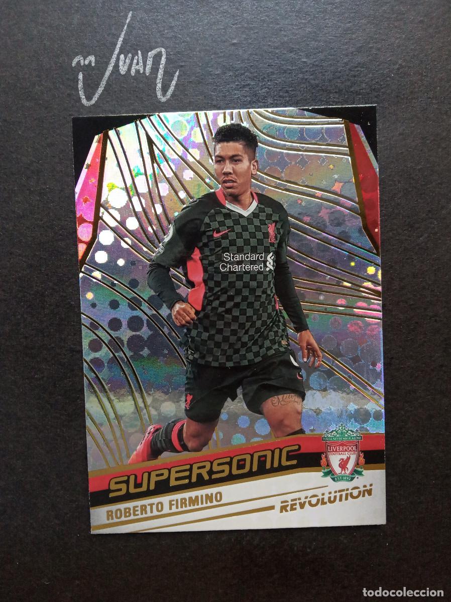 Cromos de f&uacute;tbol: N&ordm; 17 SUPERSONIC ROBERTO FIRMINO LIVERPOOL BRASIL⚽ PANINI &reg; REVOLUTION PREMIER 2020 2021 20 21 NUEVO