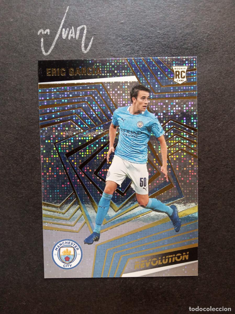 Figurine di Calcio: 227 PARALELA DISCO ROOKIE ERIC GARCIA MANCHESTER CITY ⚽ PANINI &reg; REVOLUTION PREMIER 2020 2021 20 21