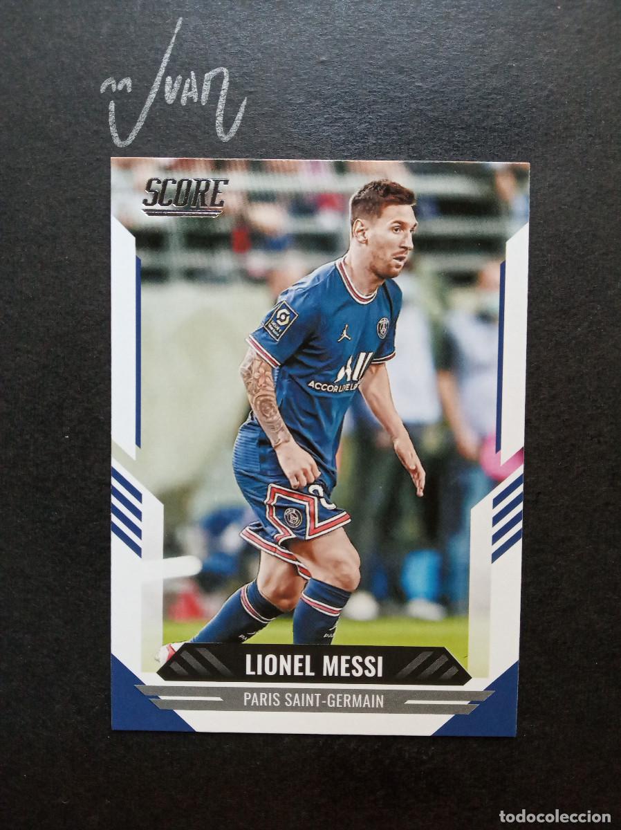 Cromos de f&uacute;tbol: N&ordm; 163 LIONEL MESSI PARIS SAINT-GERMAIN ARGENTINA ⚽ PANINI &reg; SCORE FIFA SOCCER 2021 2022 21 22 NUEVO
