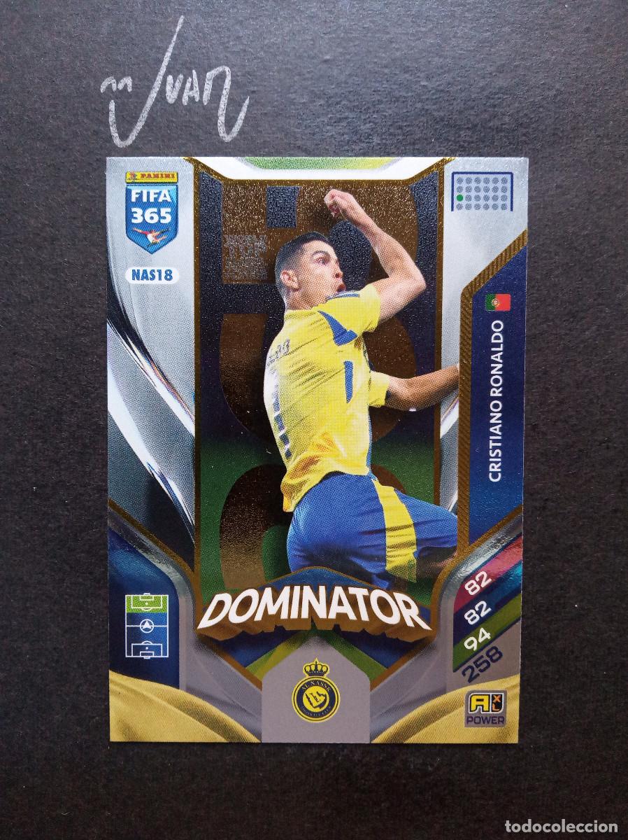 Cromos de f&uacute;tbol: NAS 18 DOMINATOR CRISTIANO RONALDO AL NASSR ⚽ PANINI &reg; ADRENALYN FIFA 365 2025 2026 25 26 NUEVO