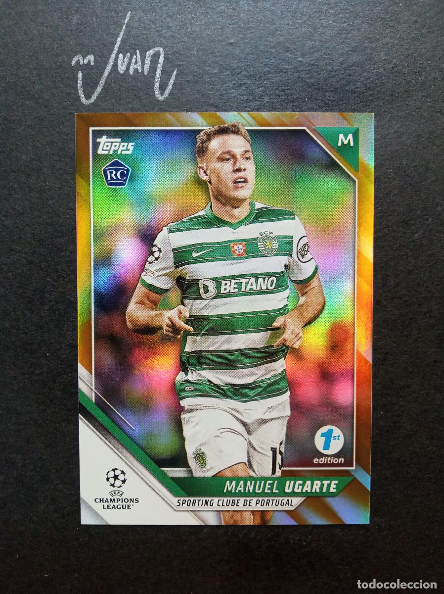 Cromos de f&uacute;tbol: NUMERADA #/25 ORANGE ROOKIE UGARTE SPORTING URUGUAY ⚽ TOPPS &reg; FLAGSHIP 1st EDITION 2021 2022 21 22