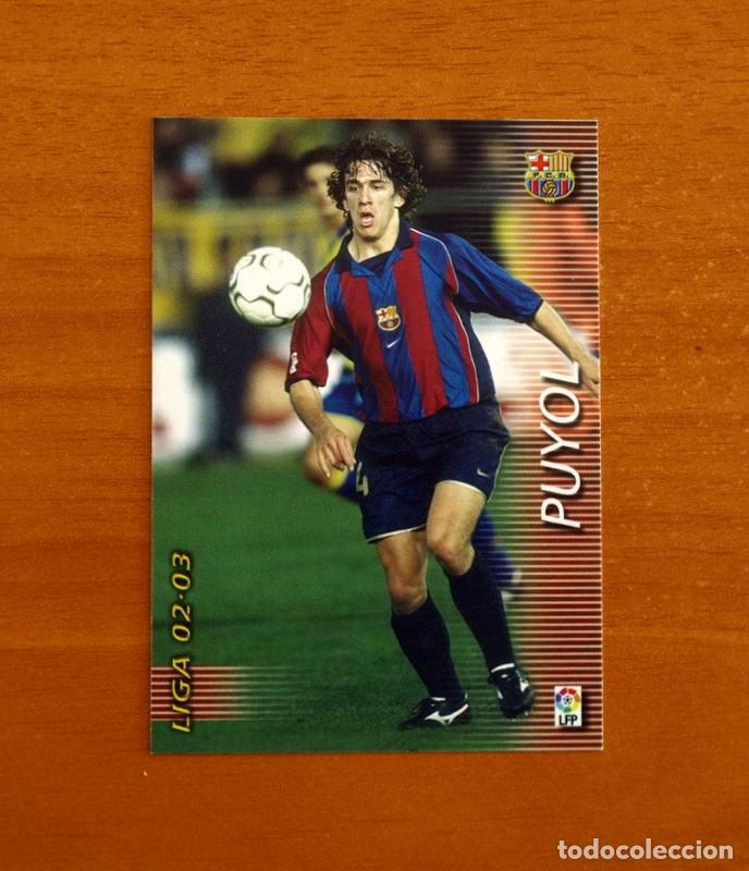 Barcelona -Nº 57 Puyol -Mega Fichas Liga 2002-2003-02-03 -Megafichas Panini Sports