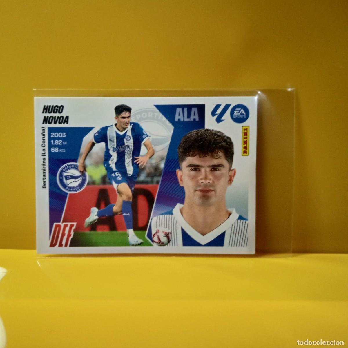 Cromos de f&uacute;tbol: EDICIONES ESTE 2025 2026 25 26 DEPORTIVO ALAV&Eacute;S HUGO NOVOA 6