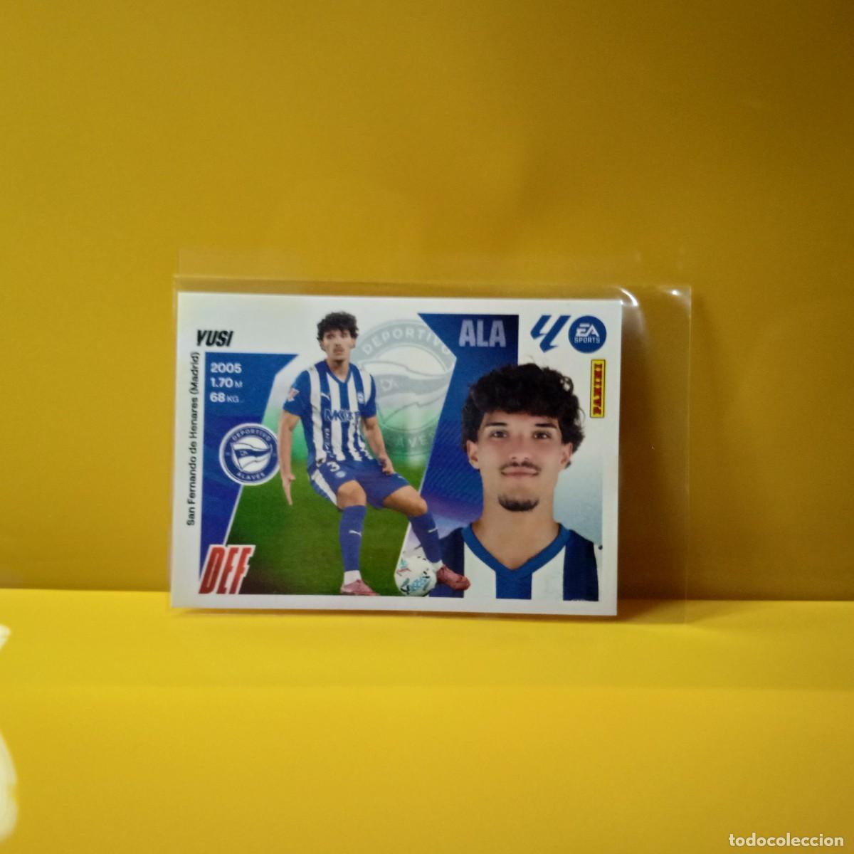 Cromos de f&uacute;tbol: EDICIONES ESTE 2025 2026 25 26 DEPORTIVO ALAV&Eacute;S YUSI 6 BIS (3&ordf; EDICI&Oacute;N)