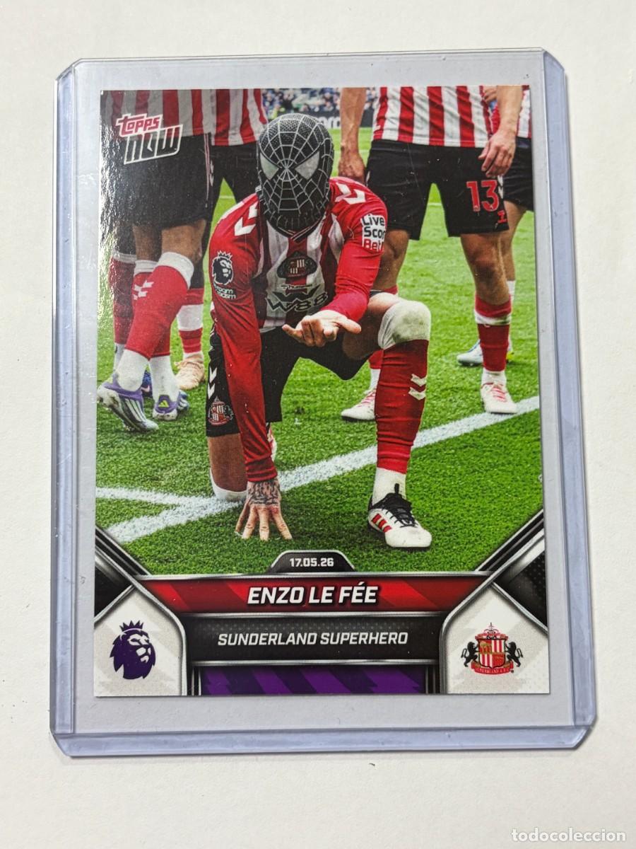 Cromos de f&uacute;tbol: ENZO LE F&Eacute;E - 2025-26 PREMIER LEAGUE TOPPS NOW&reg; - CARD 193