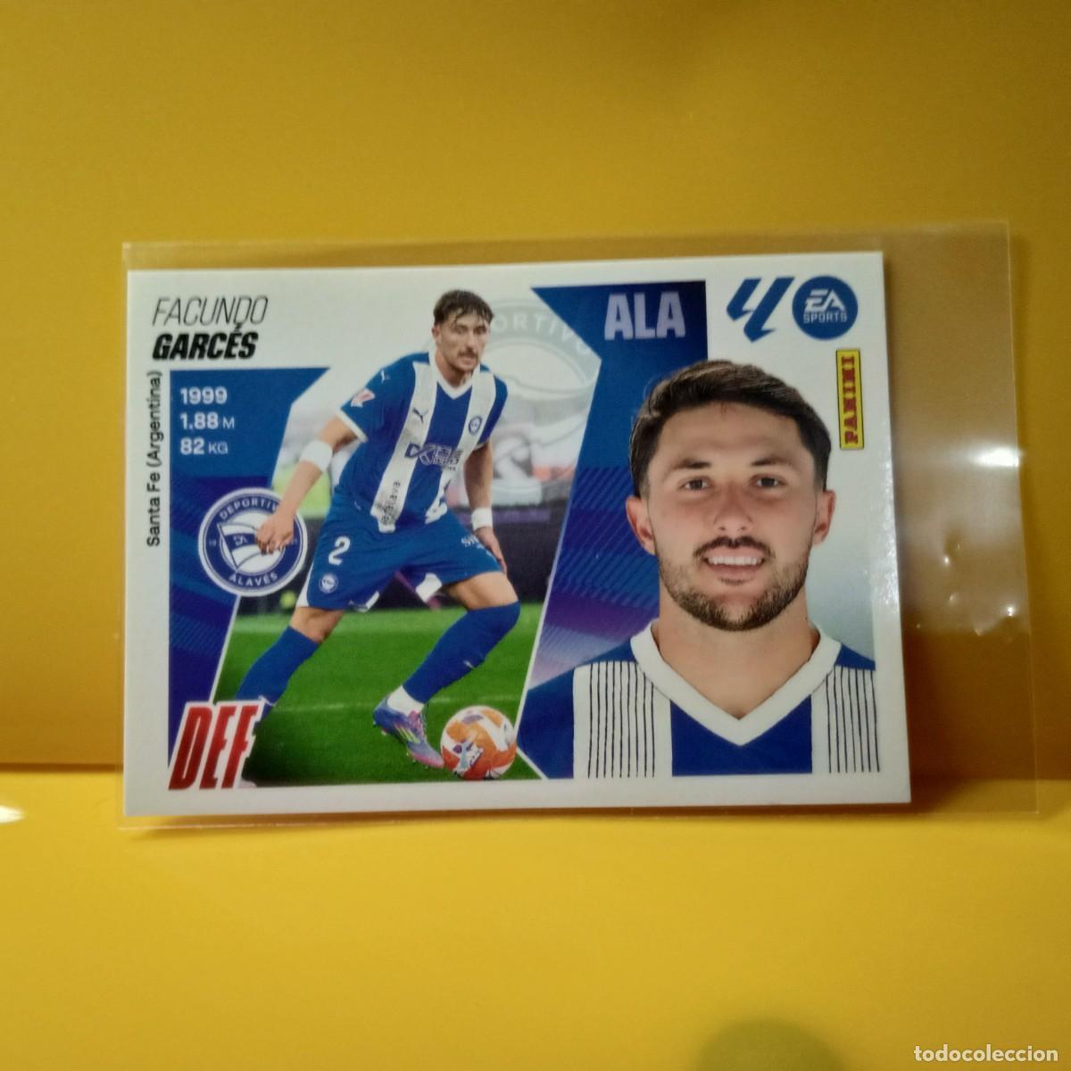 Cromos de f&uacute;tbol: EDICIONES ESTE 2025 2026 25 26 DEPORTIVO ALAV&Eacute;S GARC&Eacute;S 7