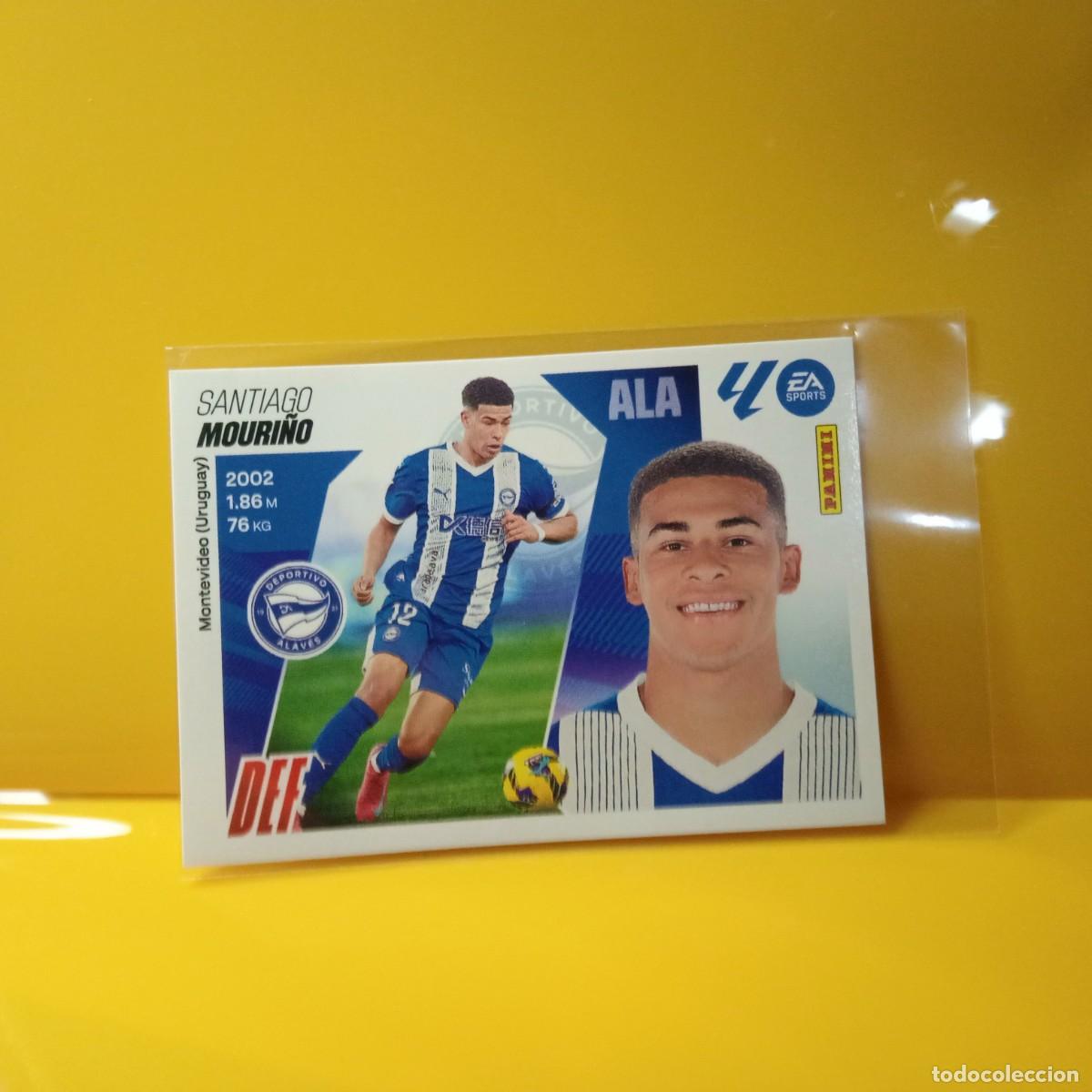 Cromos de f&uacute;tbol: EDICIONES ESTE 2025 2026 25 26 DEPORTIVO ALAV&Eacute;S MOURI&Ntilde;O 8