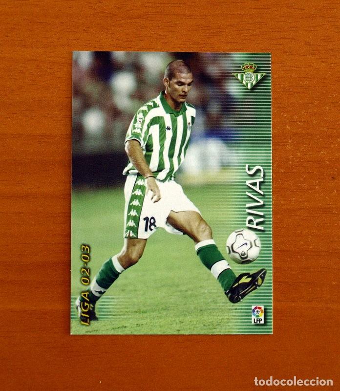 Cromos de f&uacute;tbol: Real Betis -N&ordm; 79 Rivas -Mega Fichas Liga 2002-2003-02-03 -Megafichas Panini Sports
