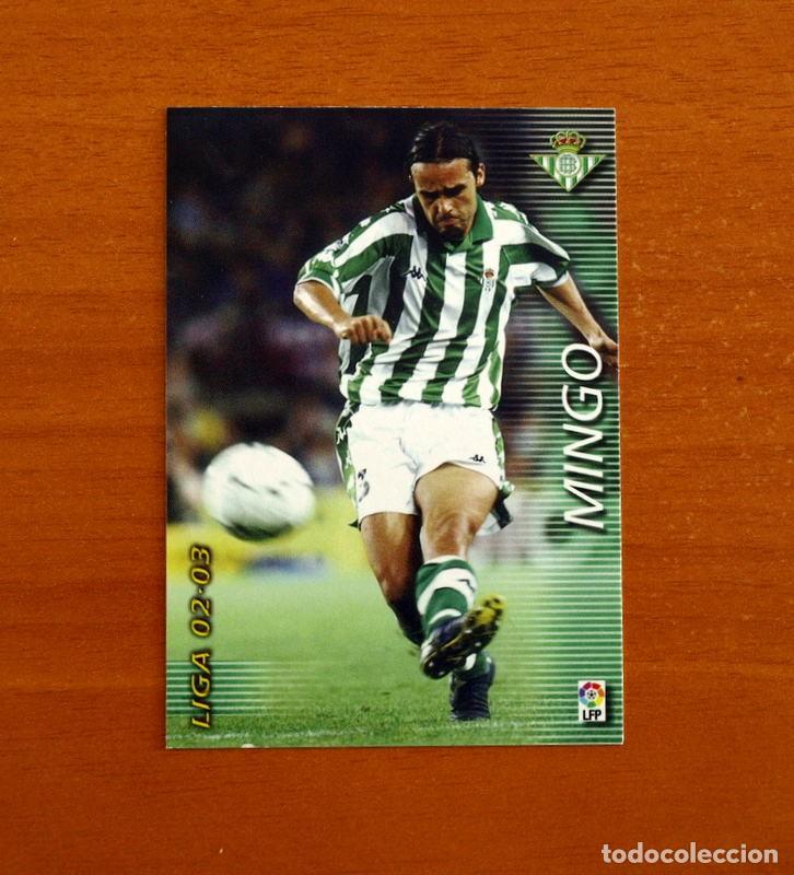 Cromos de f&uacute;tbol: Real Betis -N&ordm; 81 Mingo -Mega Fichas Liga 2002-2003-02-03 -Megafichas Panini Sports