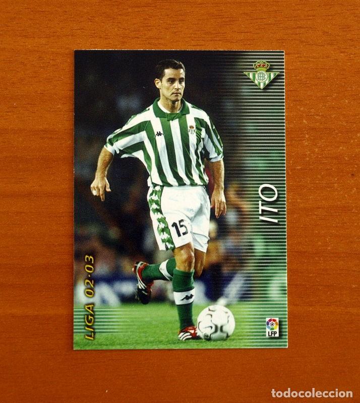 Cromos de f&uacute;tbol: Real Betis -N&ordm; 82 Ito -Mega Fichas Liga 2002-2003-02-03 -Megafichas Panini Sports