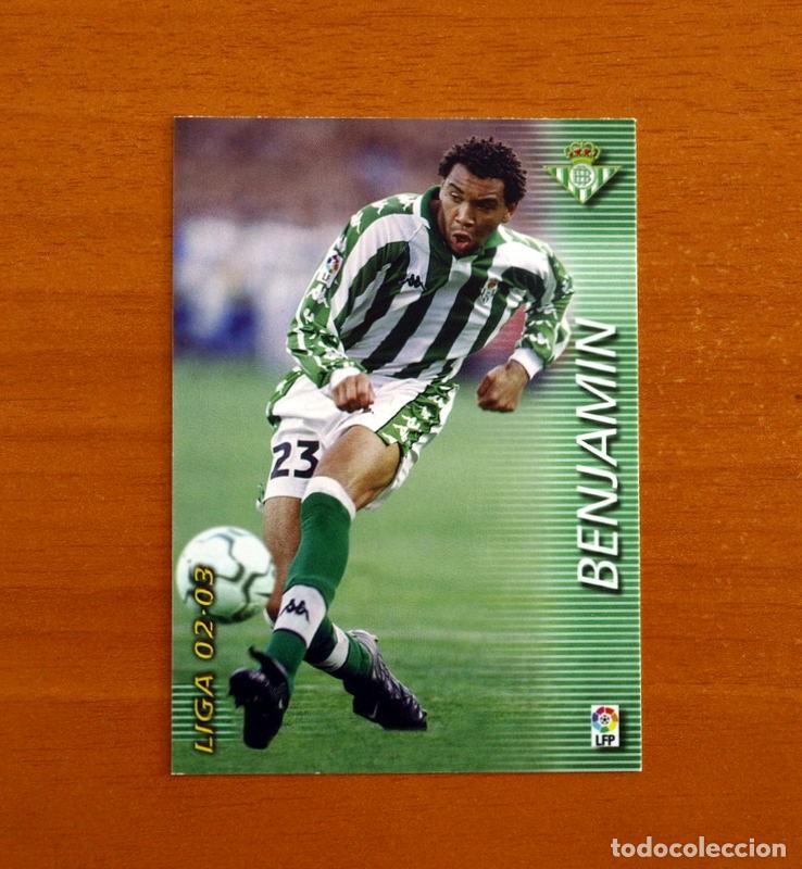 Cromos de f&uacute;tbol: Real Betis -N&ordm; 84 Benjam&iacute;n -Mega Fichas Liga 2002-2003-02-03 -Megafichas Panini Sports