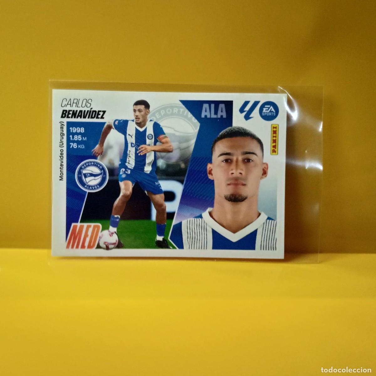 Cromos de f&uacute;tbol: EDICIONES ESTE 2025 2026 25 26 DEPORTIVO ALAV&Eacute;S BEN&Aacute;VIDEZ 12