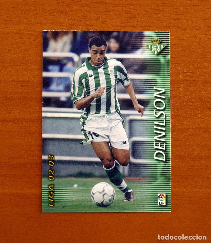 Cromos de f&uacute;tbol: Real Betis -N&ordm; 86 Denilson -Mega Fichas Liga 2002-2003-02-03 -Megafichas Panini Sports