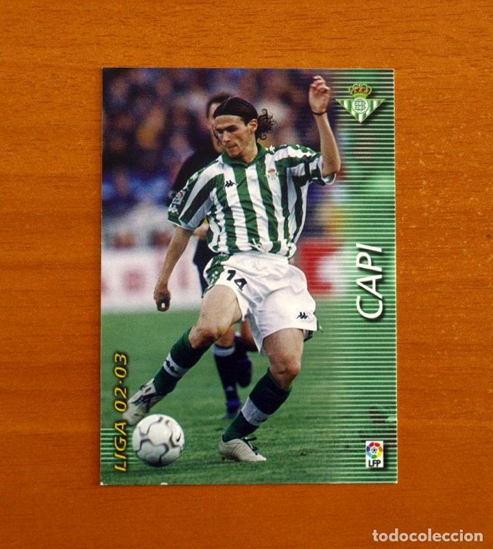 Cromos de f&uacute;tbol: Real Betis -N&ordm; 87 Capi -Mega Fichas Liga 2002-2003-02-03 -Megafichas Panini Sports