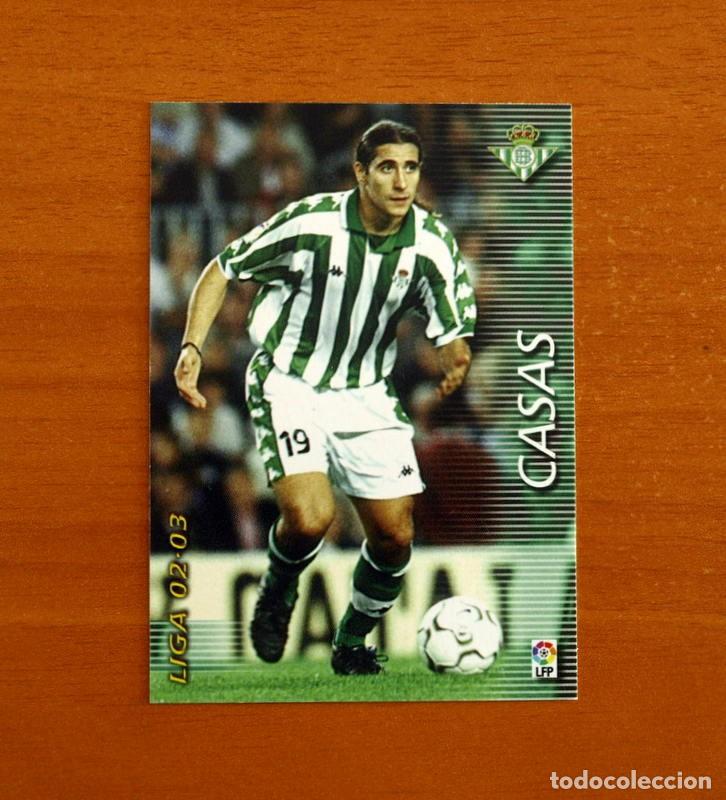 Cromos de f&uacute;tbol: Real Betis -N&ordm; 89 Casas -Mega Fichas Liga 2002-2003-02-03 -Megafichas Panini Sports