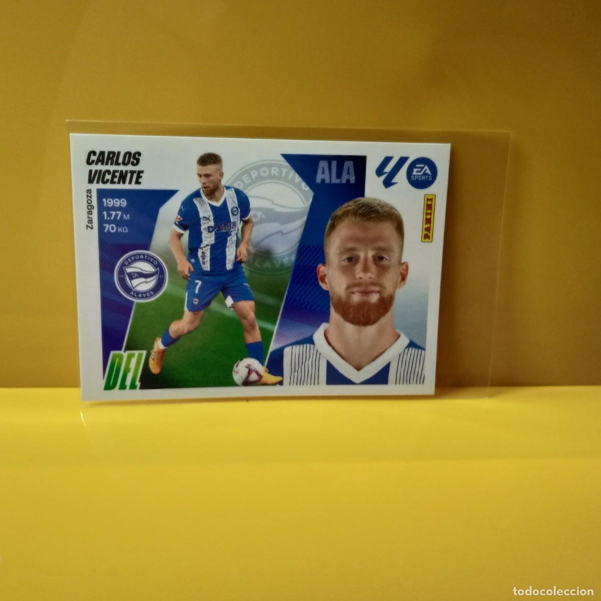 Cromos de f&uacute;tbol: EDICIONES ESTE 2025 2026 25 26 DEPORTIVO ALAV&Eacute;S CARLOS VICENTE 17
