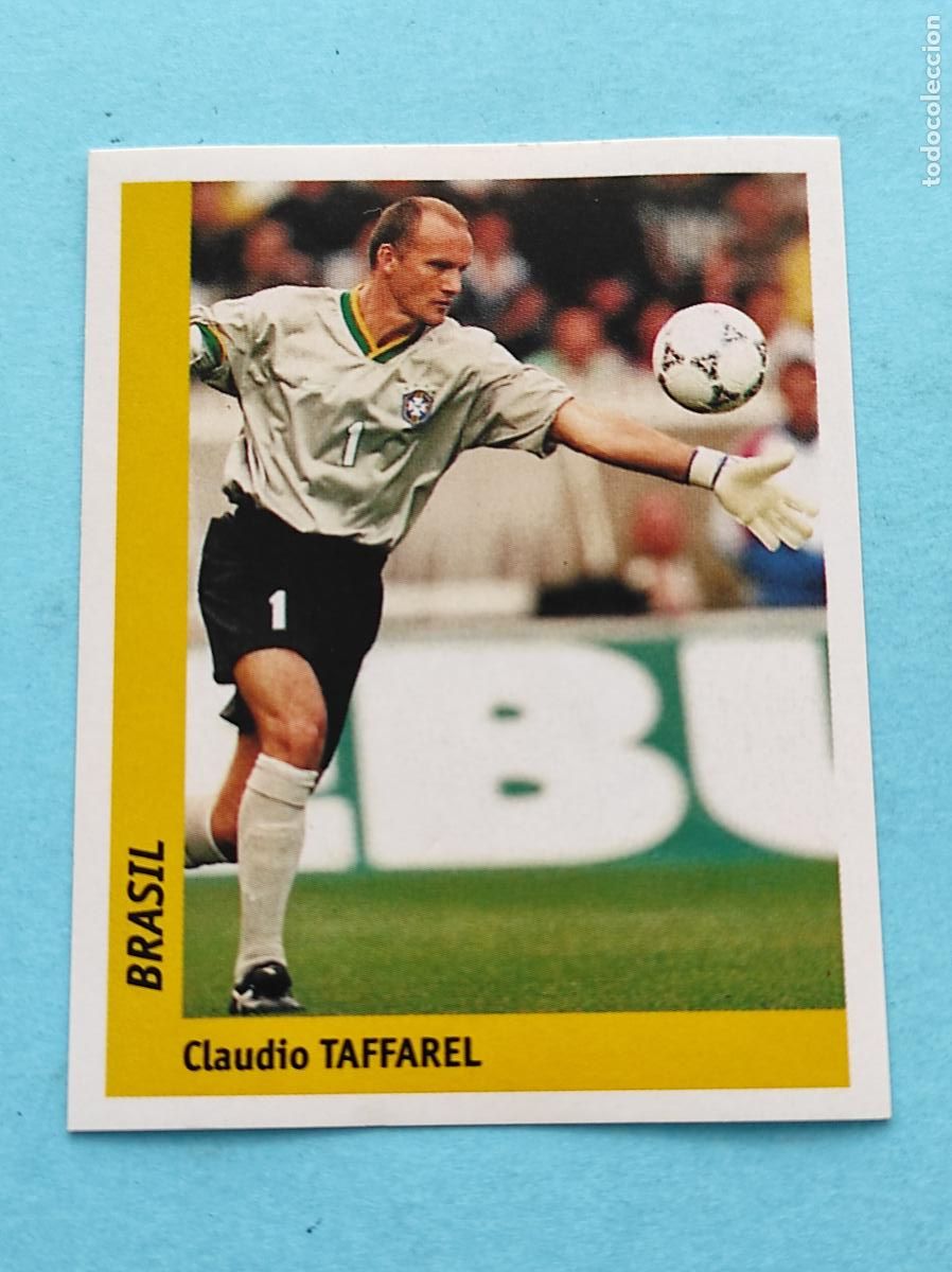 Cromos de f&uacute;tbol: 19 CLAUDIO TAFFAREL (BRASIL) - CROMO MUNDIAL FRANCIA 1998 DS FRANCE 98 DSWC98 WORLD CUP