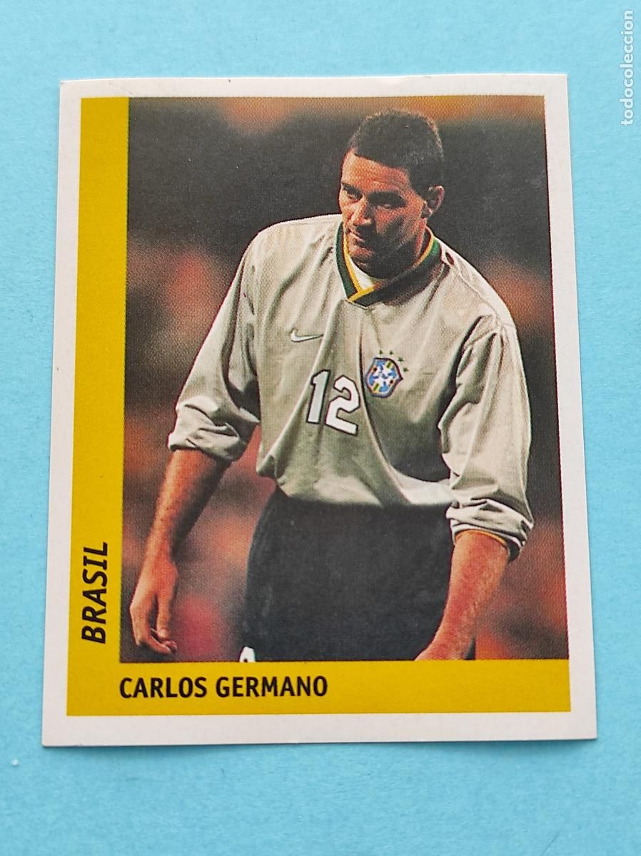 Cromos de f&uacute;tbol: 20 CARLOS GERMANO (BRASIL) - CROMO MUNDIAL FRANCIA 1998 DS FRANCE 98 DSWC98 WORLD CUP