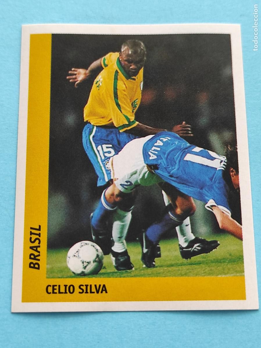 Cromos de f&uacute;tbol: 24 CELIO SILVA (BRASIL) - CROMO MUNDIAL FRANCIA 1998 DS FRANCE 98 DSWC98 WORLD CUP