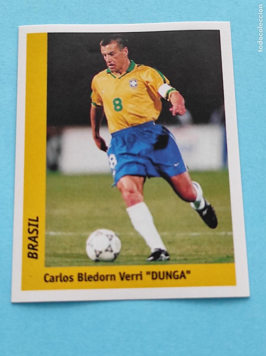Cromos de f&uacute;tbol: 26 CARLOS BLEDORN VERRI DUNGA (BRASIL) - CROMO MUNDIAL FRANCIA 1998 DS FRANCE 98 DSWC98 WORLD CUP