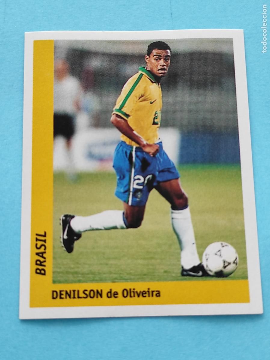 Cromos de f&uacute;tbol: 29 DENILSON DE OLIVEIRA (BRASIL) - CROMO MUNDIAL FRANCIA 1998 DS FRANCE 98 DSWC98 WORLD CUP
