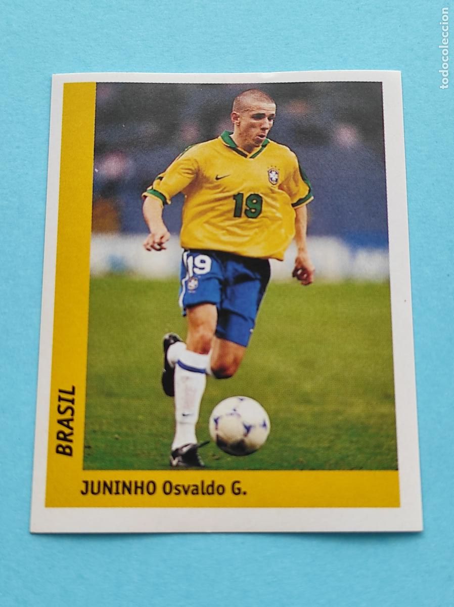 Cromos de f&uacute;tbol: 30 JUNINHO OSVALDO G. (BRASIL) - CROMO MUNDIAL FRANCIA 1998 DS FRANCE 98 DSWC98 WORLD CUP