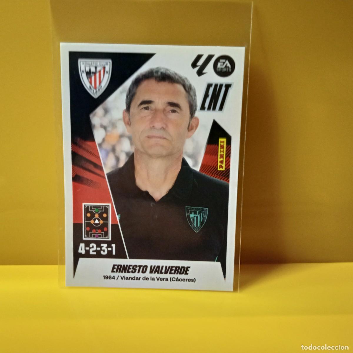 Cromos de f&uacute;tbol: EDICIONES ESTE 2025 2026 25 26 ATHLETIC DE BILBAO ERNESTO VALVERDE 2