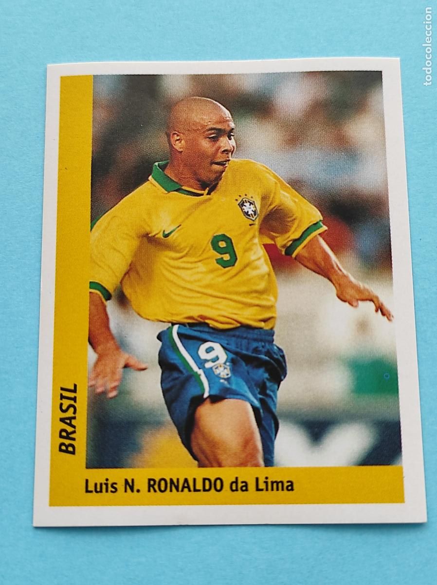 Cromos de f&uacute;tbol: 31 LUIS N. RONALDO DA LIMA (BRASIL) - CROMO MUNDIAL FRANCIA 1998 DS FRANCE 98 DSWC98 WORLD CUP