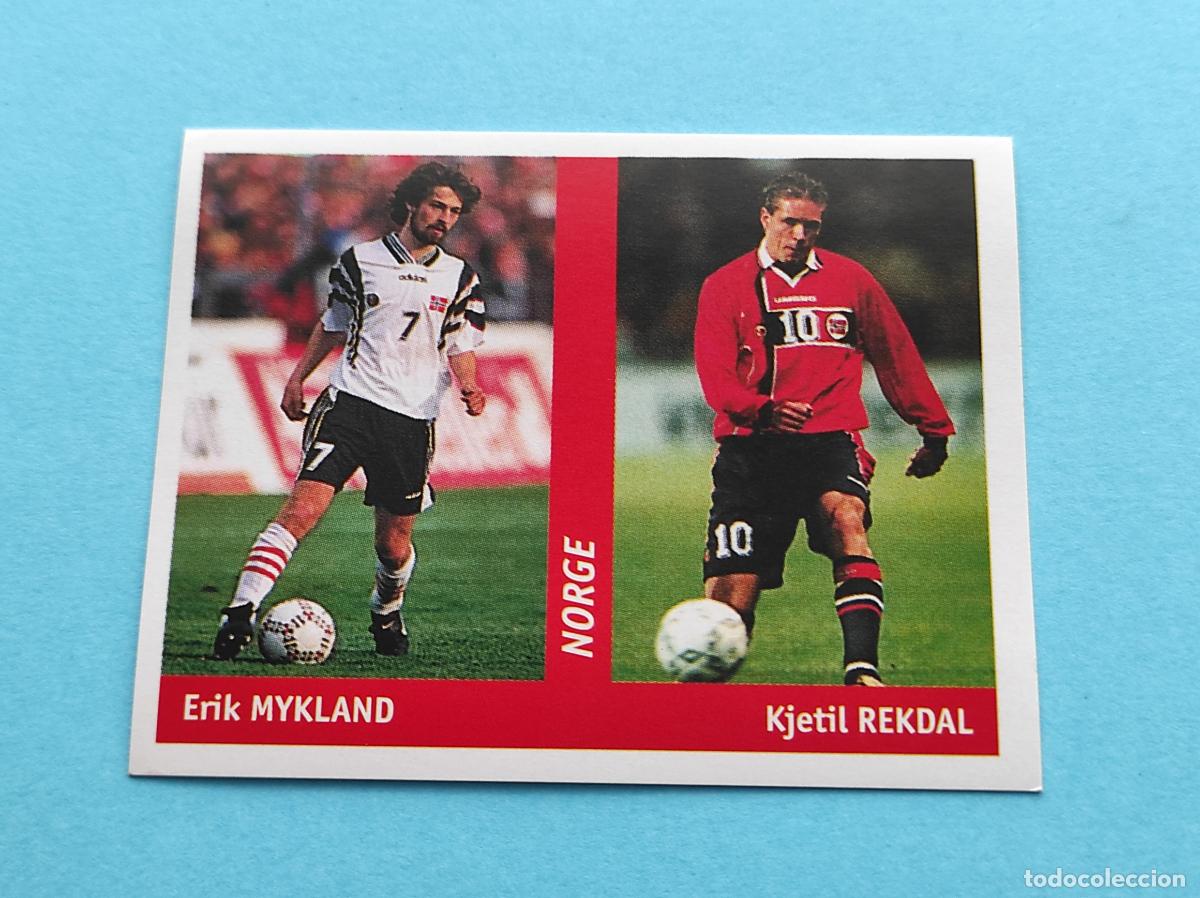 Football Stickers: 44 ERIK MYKLAND/KJETIL REKDAL (NORGE) - CROMO MUNDIAL FRANCIA 1998 DS FRANCE 98 DSWC98 WORLD CUP
