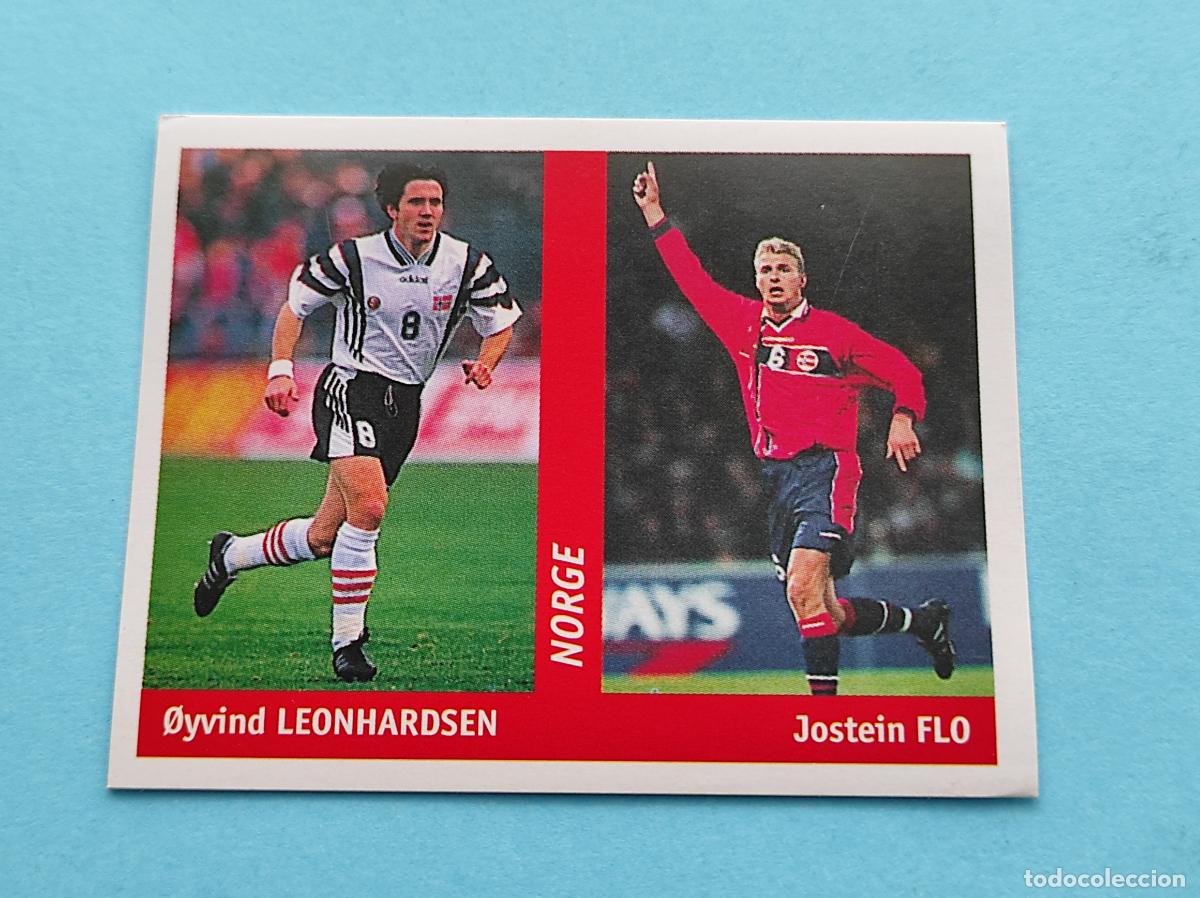 Football Stickers: 46 OYVIND LEONHARDSEN/JOSTEIN FLO (NORGE) - CROMO MUNDIAL FRANCIA 1998 DS FRANCE 98 DSWC98 WORLD CUP