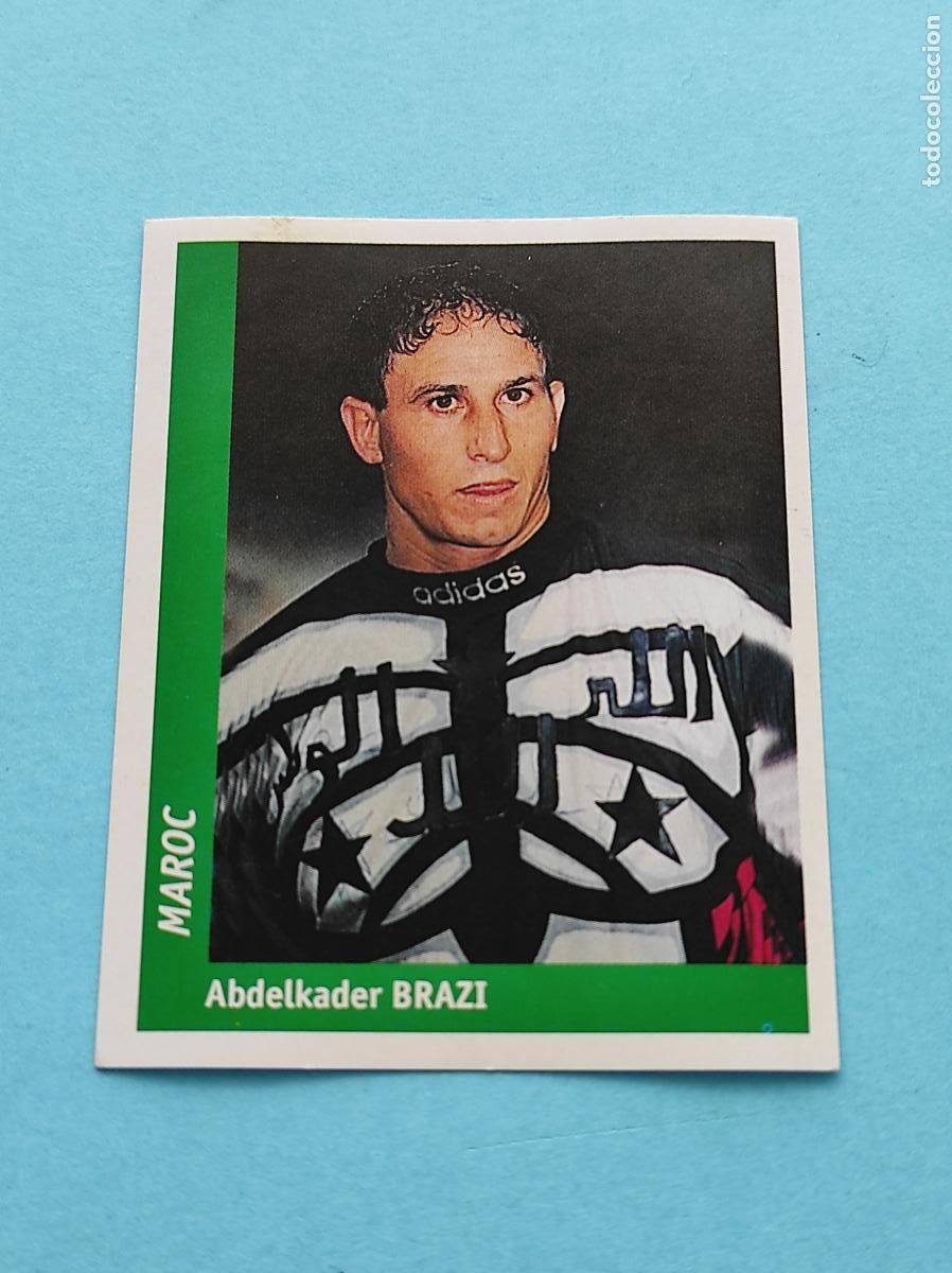 Football Stickers: 48 ABDELKADER BRAZI (MAROC) - CROMO MUNDIAL FRANCIA 1998 DS FRANCE 98 DSWC98 WORLD CUP