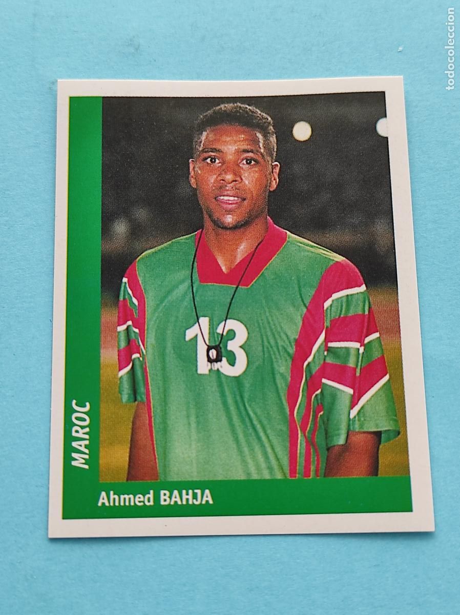 Cartes &agrave; collectionner de Football: 62 AHMED BAHJA (MAROC) - CROMO MUNDIAL FRANCIA 1998 DS FRANCE 98 DSWC98 WORLD CUP